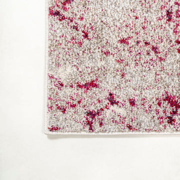 Contemporary Pop Modern Abstract Vintage Faded Area Rug - JONATHAN Y